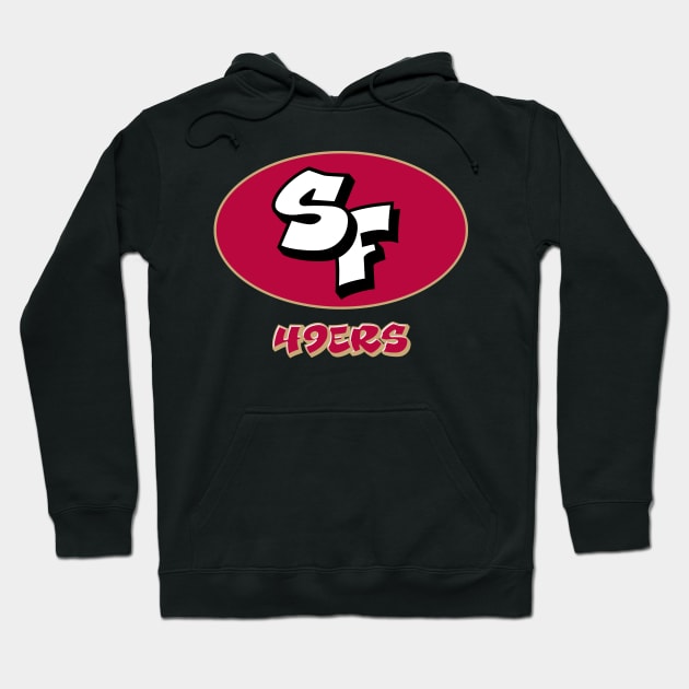 SF 49ers Hoodie by Shiyi Studio